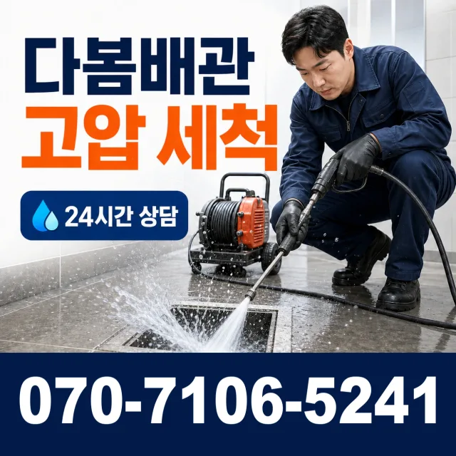 전남광주 신안군 암태면 박달로 화장실배수구막힘 상담 이미지 4